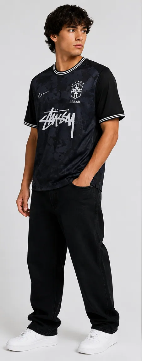 Polo Deportivo NIKE X STUSSY - Brasil 3